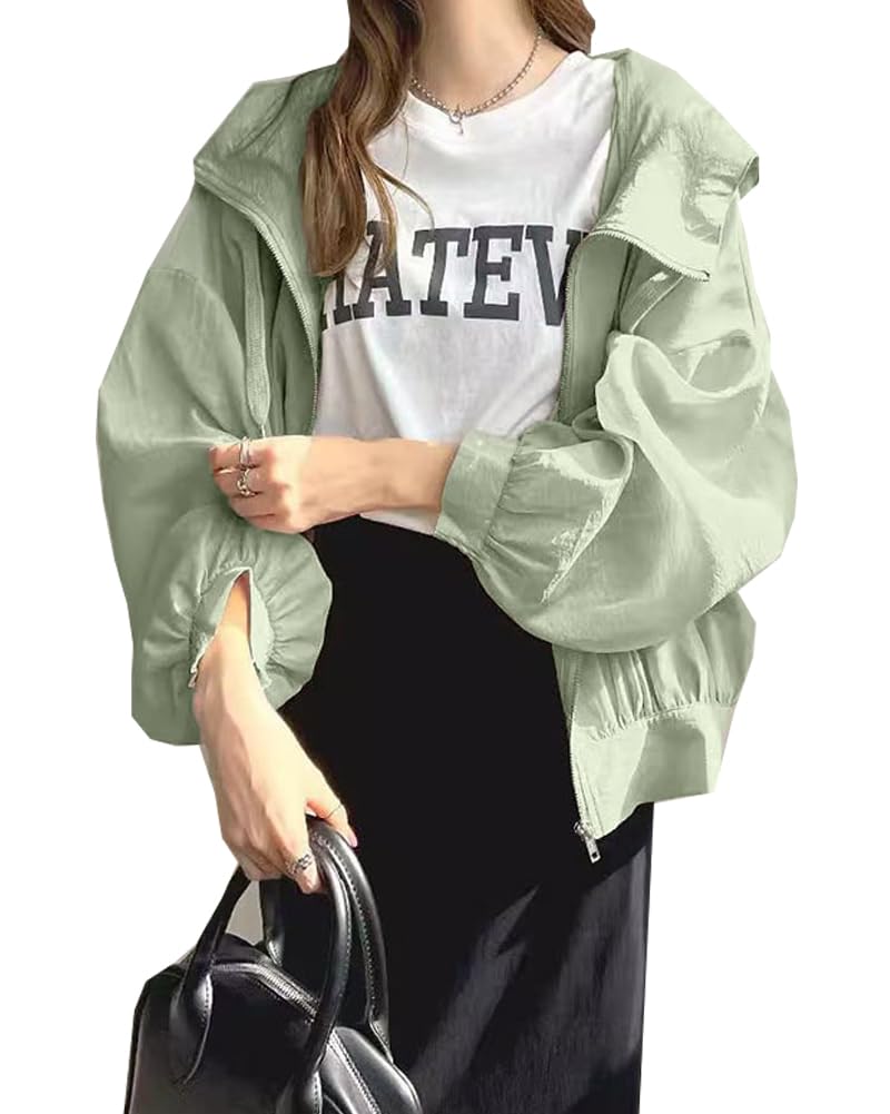 [Chiengmat] レディース UVカット パーカー 日焼け止め服 カーディ…