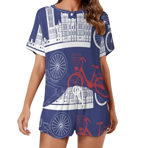 Pyjama femme Londres anti-transpiration pour mieux dormir l'été