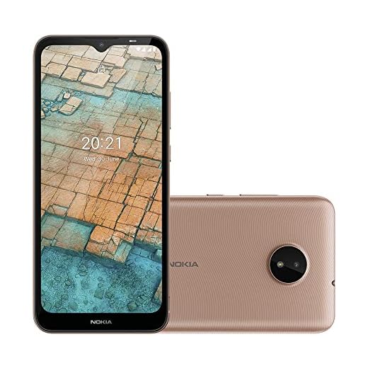 Smartphone Nokia C20 32GB 4G Wi-Fi Tela 6,5” Dual Chip 2GB RAM Câmera 5.0MP + Selfie 5.0MP Dourado – NK039