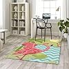 Amazon.com: Flamingo Pink Area Rug,Summer Door Mat Flamingo,Tropical ...