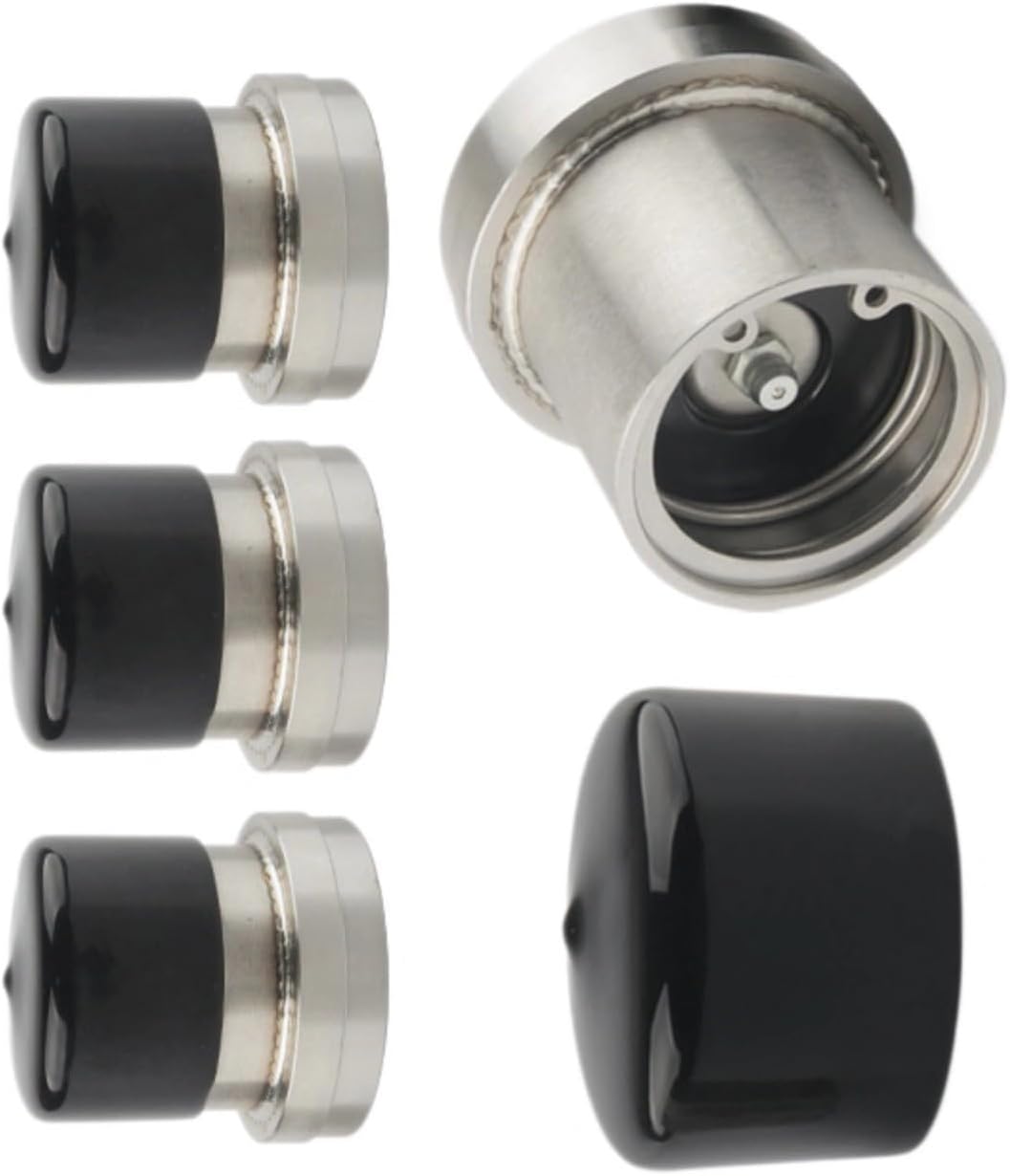 Stainless Steel Trailer Bearing Protectors 2.441" Car Grease Plugs Hub Bearings Caps Trailers Bearing Grease Cover
