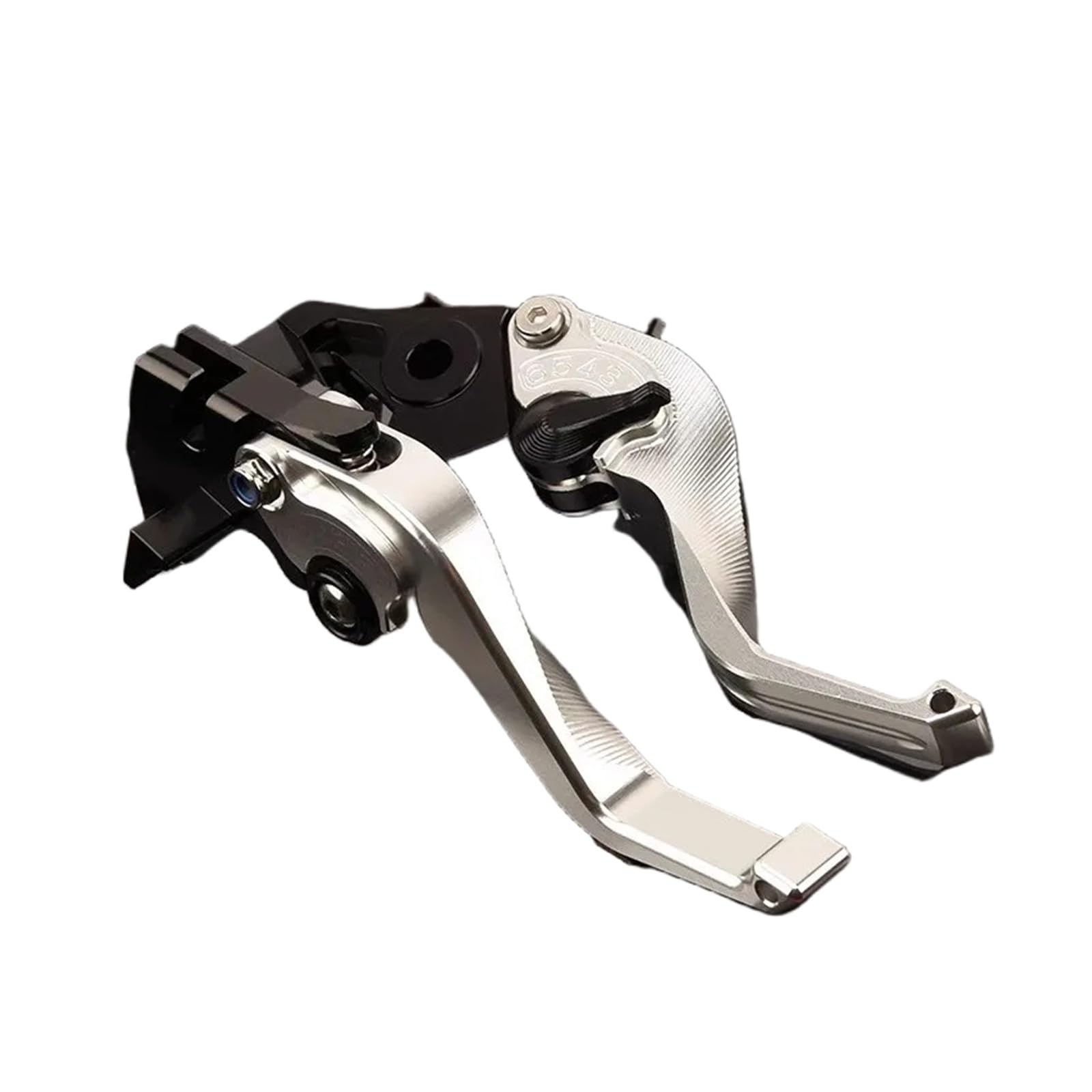 Alinng Silver Clutch Brake Lever Handle For Cf&Moto 450Mt 800Mt 800Mtx 700Clx Heritage/Adventure Motorcycle Adjustable Short Brake Clutch Levers