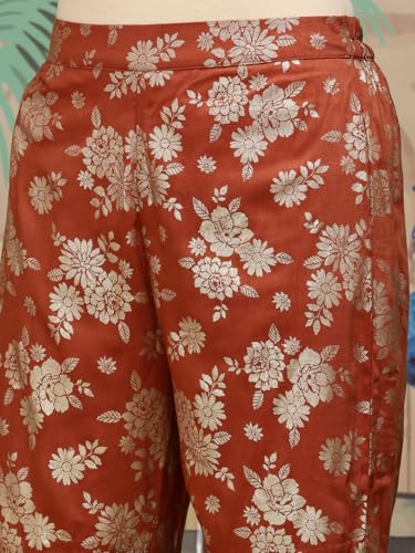 Image of ishin Women's Chinon Kurta Sets
