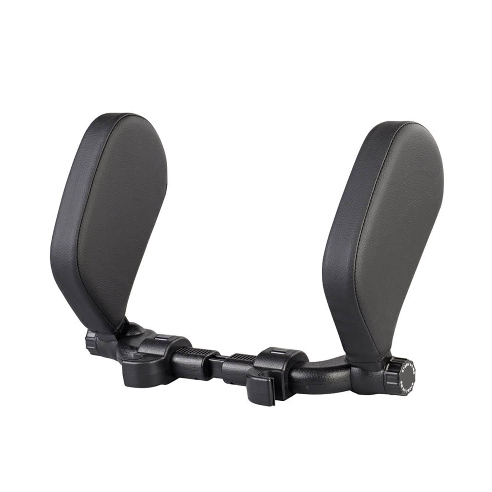 Cuscino poggiatesta for auto, cuscino da viaggio, supporto for il collo, soluzione for bambini e adulti, cuscino for la testa del sedile dell'auto.(Black)