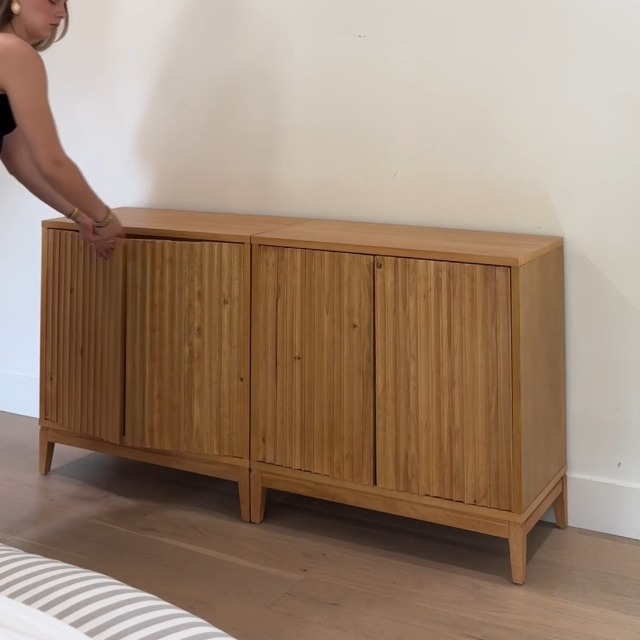 Amazon.com: Nathan James Jasper Wood Modern Sideboard Accent