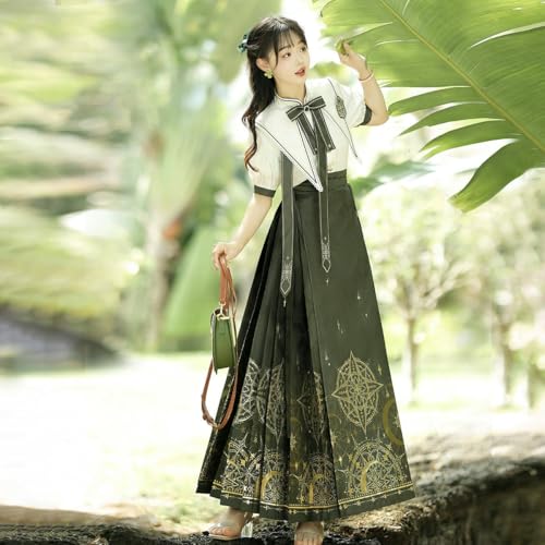 Jupe visage de cheval style chinois ajustée confort silhouette sublimée