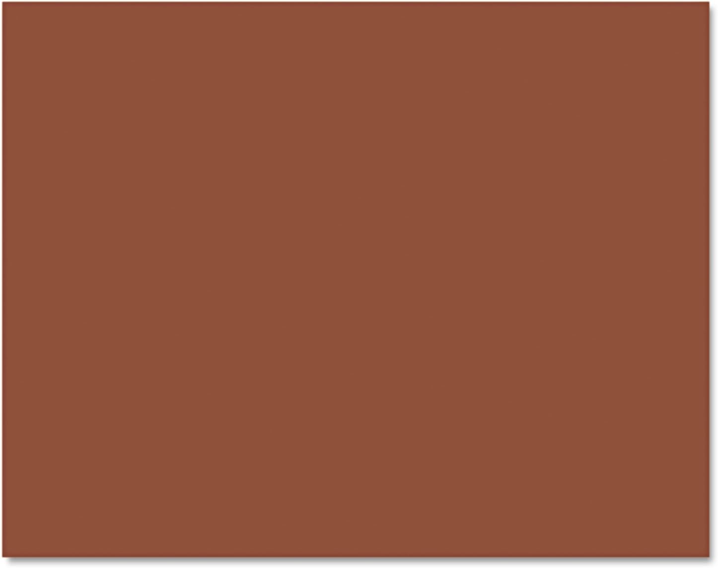 Pacon 54691 Peacock Four-Ply Railroad Board, 22 x 28, Brown 25/Carton