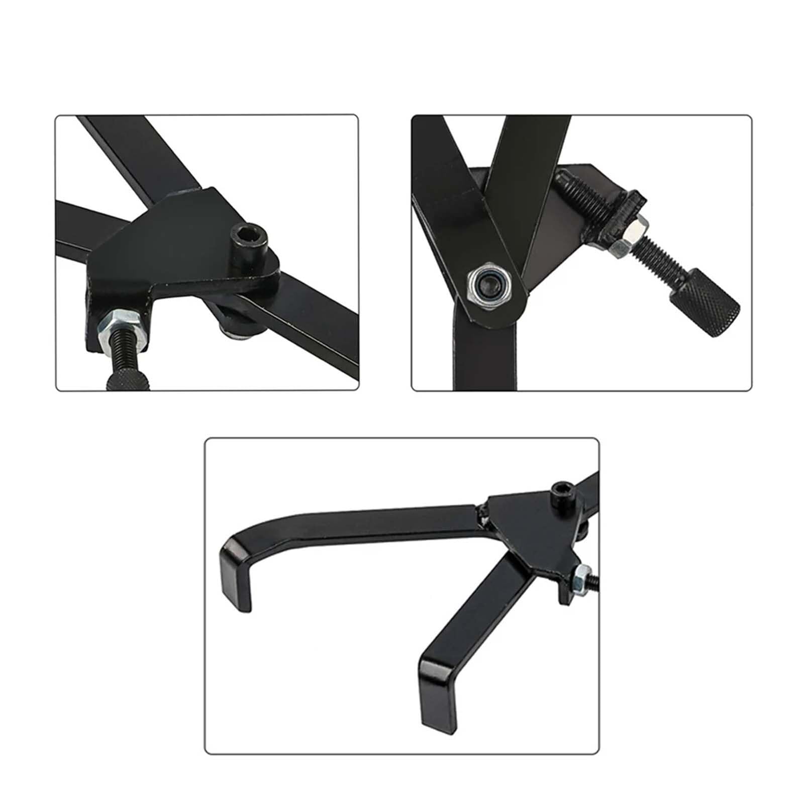 Extracteur de volant Extracteur de volant magnéti Clé à volant de moto, support de roue volante, outil de retrait d'embrayage pour réparation, outil de verrouillage, Go Kart, accessoires de saleté