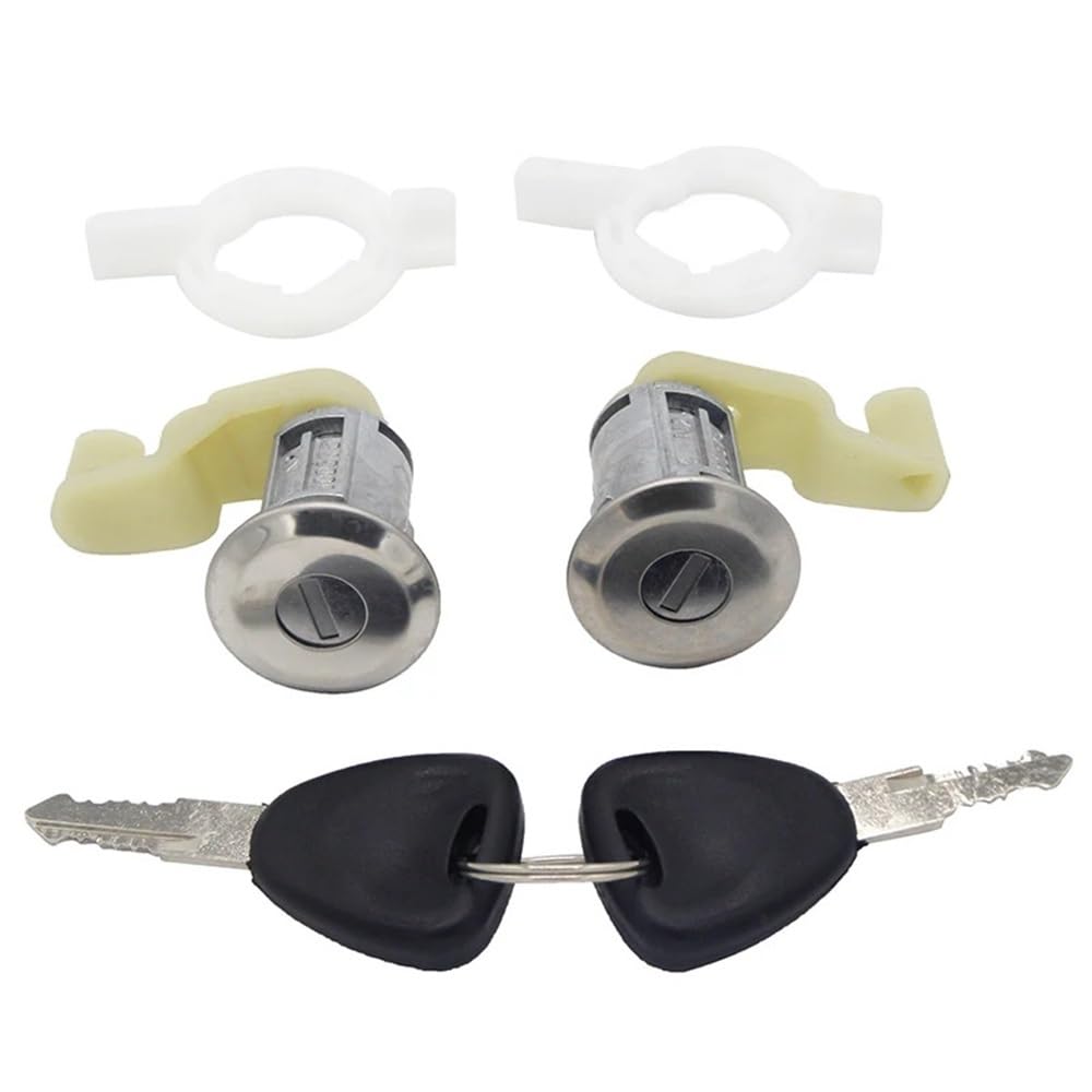 Hzsmyxgs One Color Car Door Lock 7701472806 Compatible With Megane I For Scenic For Clio Ii For Master For Thalia Left Right Side Car Door Lock Cylinder