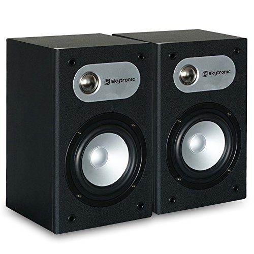 2x Skytronic 5" Passive Studio Monitor DJ PA Speakers 140W