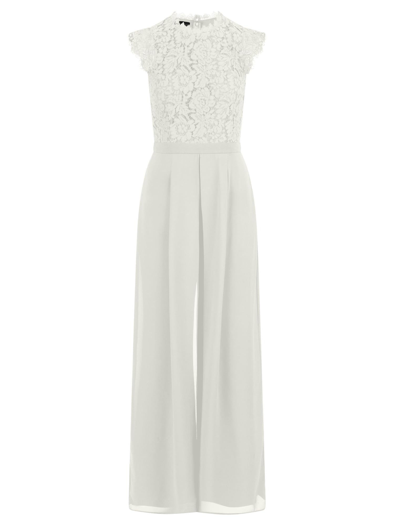 APART Fashion Damen Overall mit Spitzenoberteil overall