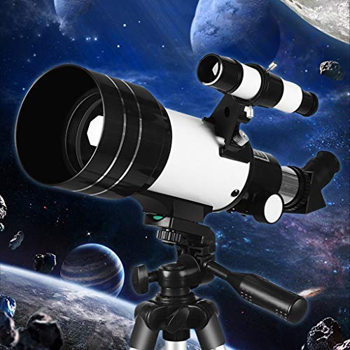 Telescopio astronómico refractor 70mm con trípode ajustable miniatura 3