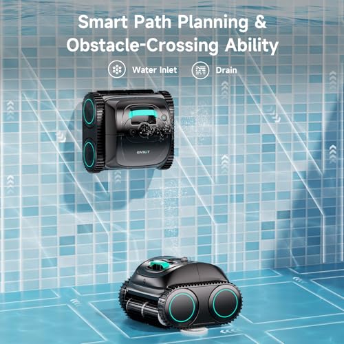 Robotic Pool Cleaner with Wall Climbing