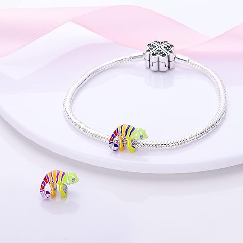 Miniatura 3 de MULA Dijes de plata de ley 925 para pulseras y collares, colgantes colgantes, cuentas de árbol familiar, joyería para mujeres