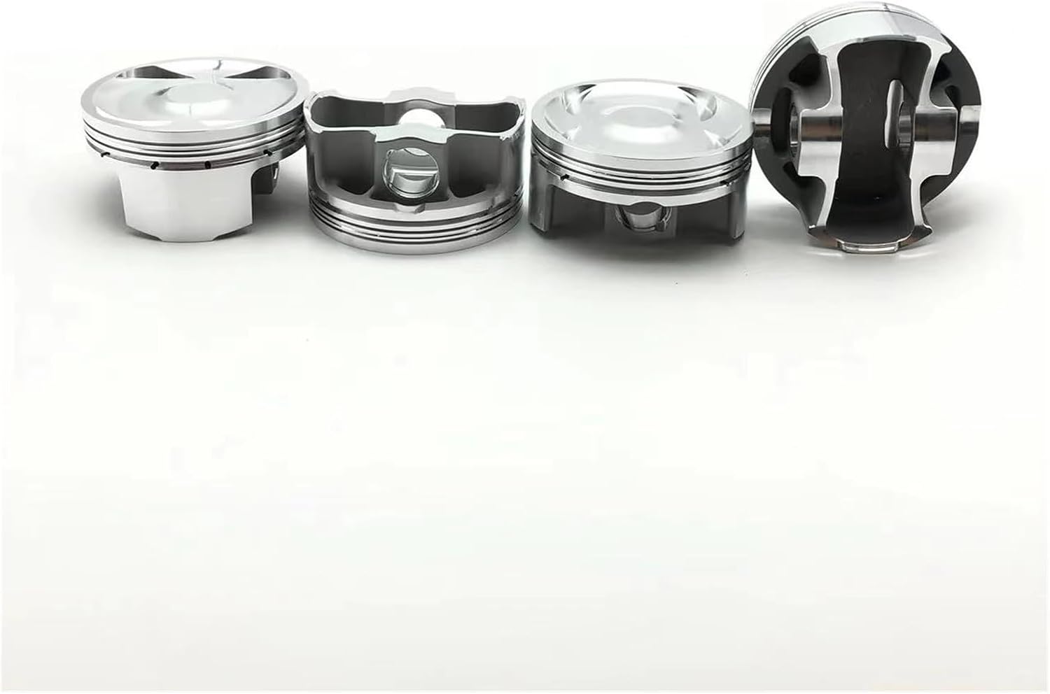 Forged Piston Compatible For Subaru EJ25 99.5mm 100mm WRX STI 2.5l EJ255 EJ257(100mm COATED)