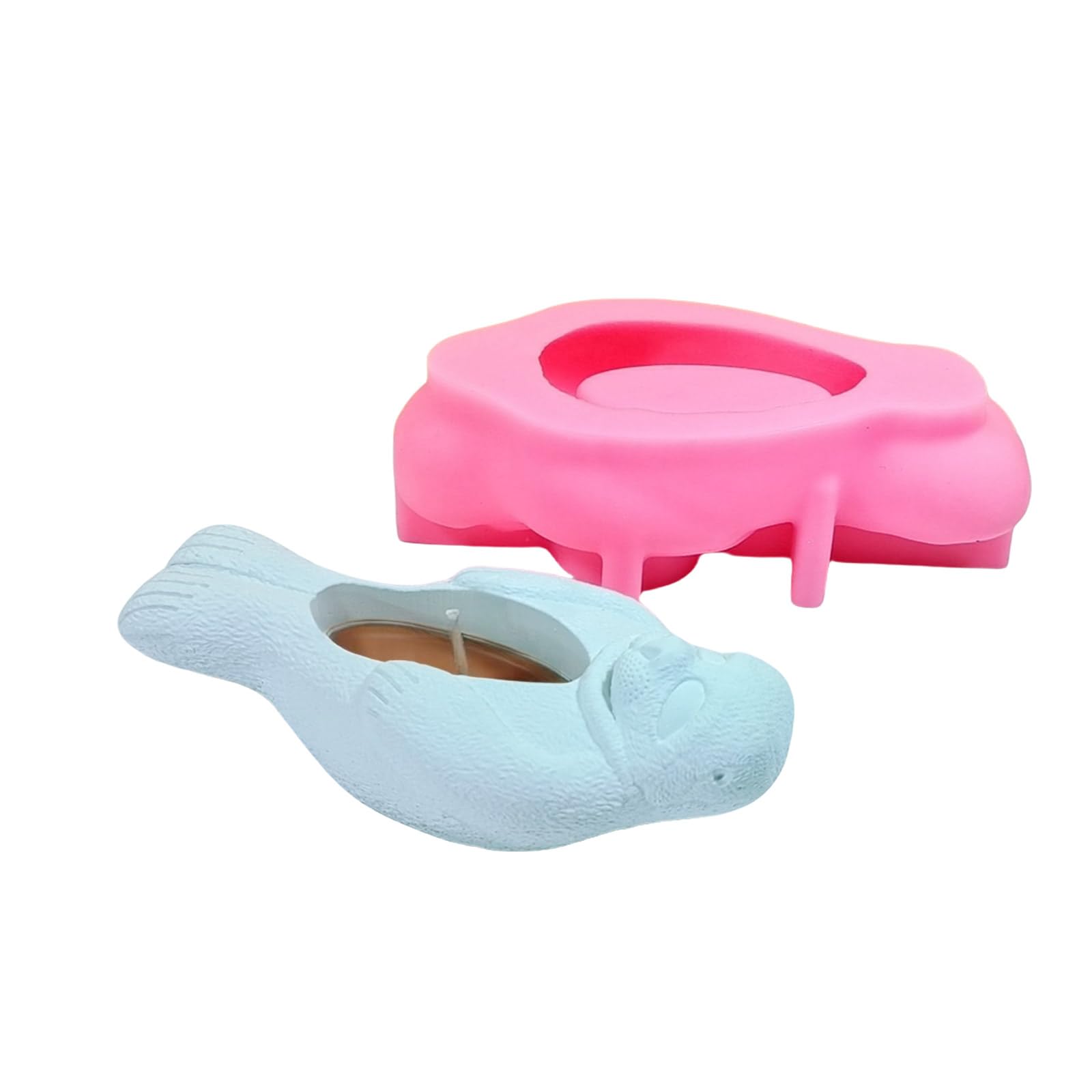 Veltros Seal Flower Pots Silicone Plaster Molds Epoxy Resin Molds Cup Plant Home Decorations Seal Flower Pots Silicone Plant Epoxy Resin