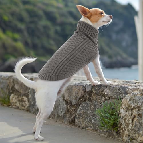 Pull chaud et confortable pour animaux qui tremblent en hiver XS - 7