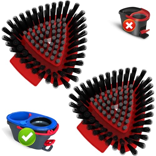 Opiniones y reviews de Cepillos y mopas - los más vendidos. 41 Cabezal de repuesto para cepillo para polvo de limpieza O Cedar EasyWring y RinseClean Spin Mop, cepillo para polvo de repuesto para fregona, cepillo para polvo de limpieza de...