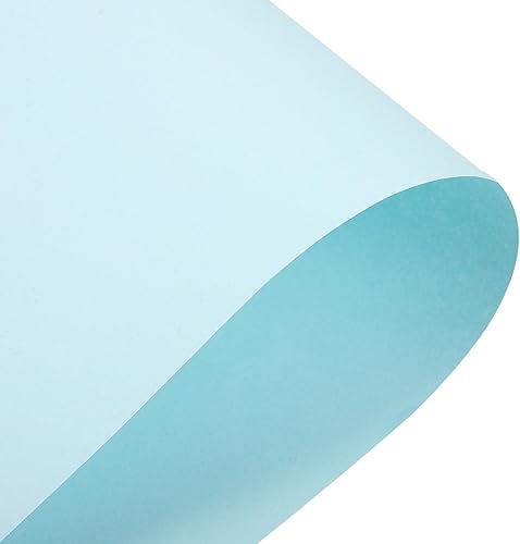 Miniatura 7 de NUOBESTY 100 piezas de papel de impresión de papel de impresión de papel de origami para arte artesanía plegable escribiendo corte (tamaño A4 azul