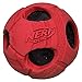 Nerf Dog Bash Rubber Wrapped Tennis Ball Dog Toy, Lightweight, Durable and Water Resistant, 3.5 Inches, for Medium/Large Breeds, Single Unit, Red