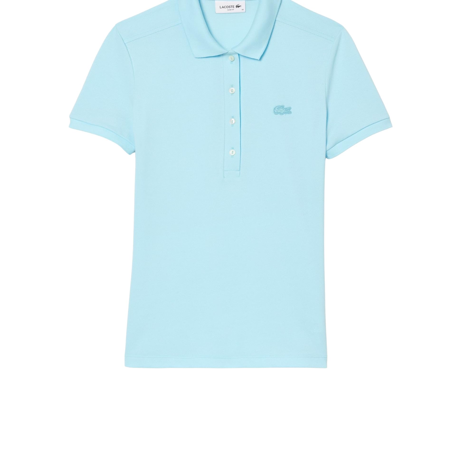 Women's L.12.d Slim Fit Stretch Mini Piqué Polo Shirt
