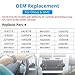 WMPHE HVAC Blower Motor Resistor Compatible with Chevy Silverado Suburban Trailblazer GMC Envoy Sierra Buick Rainier Cadillac Escalade Yukon XL Saab 9-7X Replacement for 15-81773 89018778 89019351