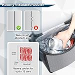 Trunk Organizer, Backseat Hanging with Cooler for Medium & Large SUV, RV - Image 5
