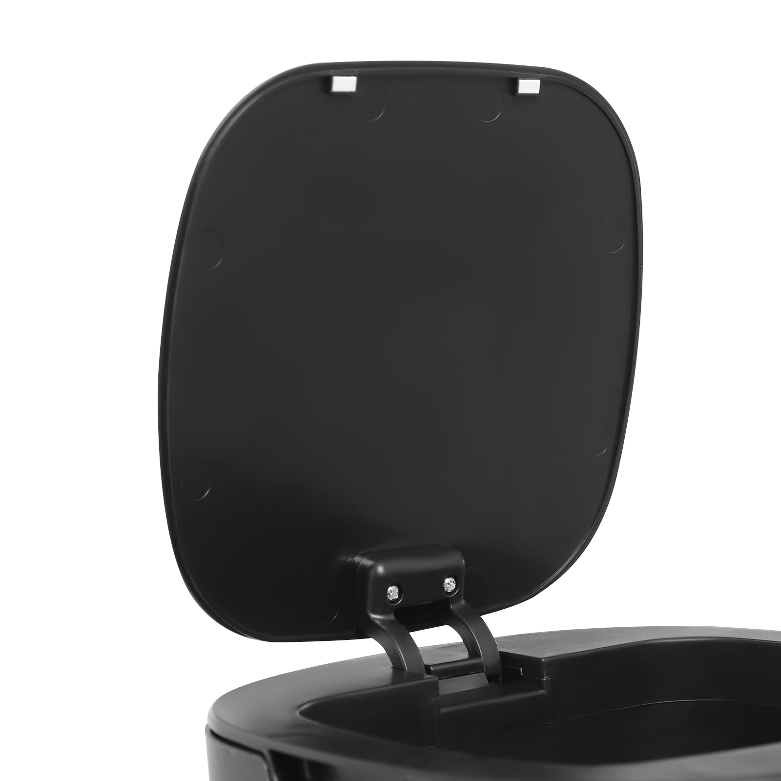 Pattumiera automatica con sensore da 10 l, con sensore intelligente, in plastica ABS, per cucina, bagno e ufficio (nero)