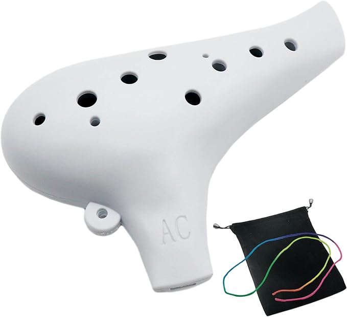 Plastic Ocarina Instrument 12 Hole Alto C Ocarina 12Hole