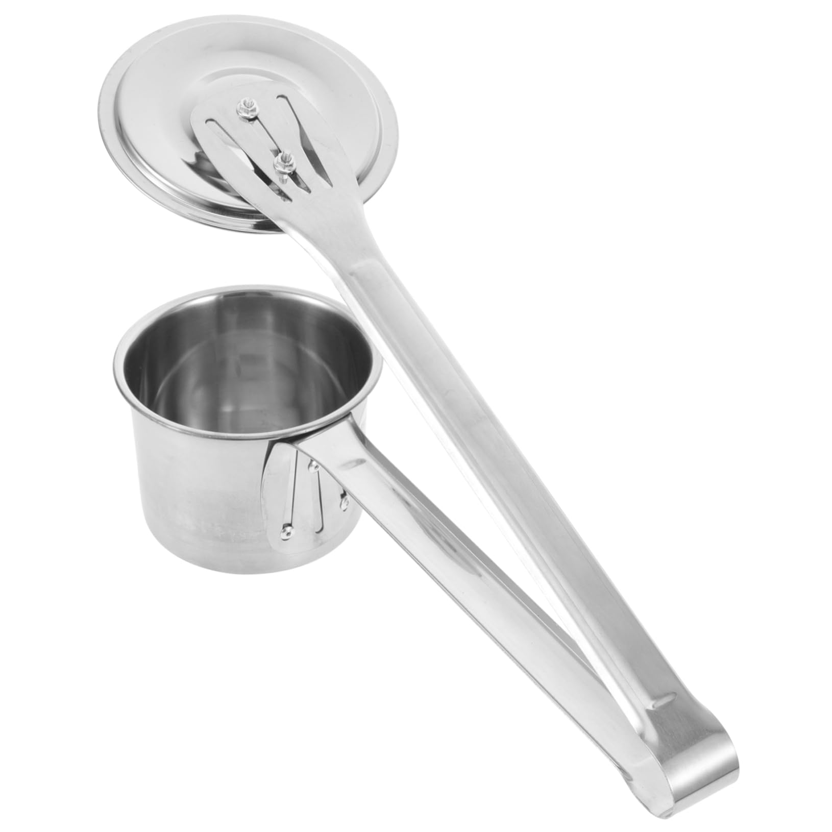 BESPORTBLE Fruit Harvester Tool Dates Picker Stainless Steel Fruit Picker Basket Handheld Device