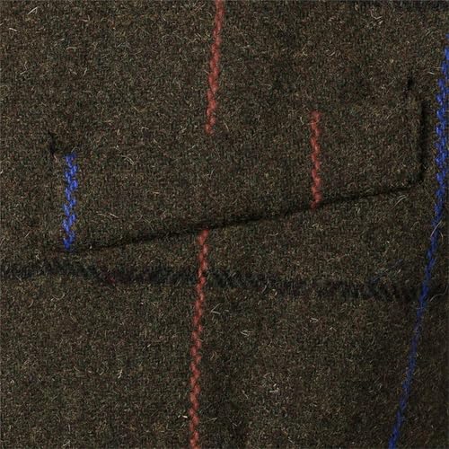 Men's Vintage Double Breasted Business Casual Vest Sleeveless Formal Wedding Slim V-Neck Suit Vest4