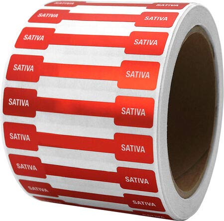 Tamper Evident Void Labels, Orange, Small, 2.75" x 0.5", 1,000 Count