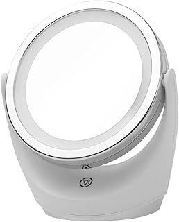 Espejo LED giratorio regulable de 360 grados ...