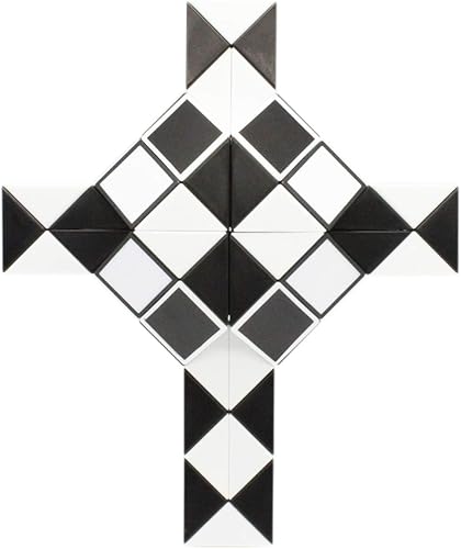 Miniatura 2 de Mipartebo Rompecabezas de cubo mágico de serpiente giratoria, 72 cuñas, tamaño grande, juguetes de serpiente, regalos de fiesta para niños, adultos