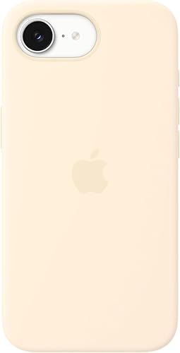 Apple iPhone 17e Silicone Case with MagSafe – Vanilla ​​​​​​​