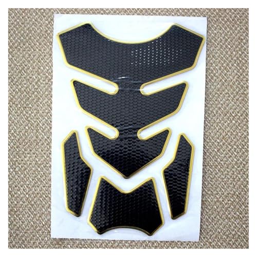 Autocollant 3D pour moto Harley protection de réservoir jaune GFVFGNLNNA