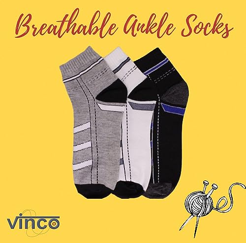 Image of Ankle socks,Comfort Fit Lightweight -No Show Sock Low-Cut Athletic Men Women Cotton Socks