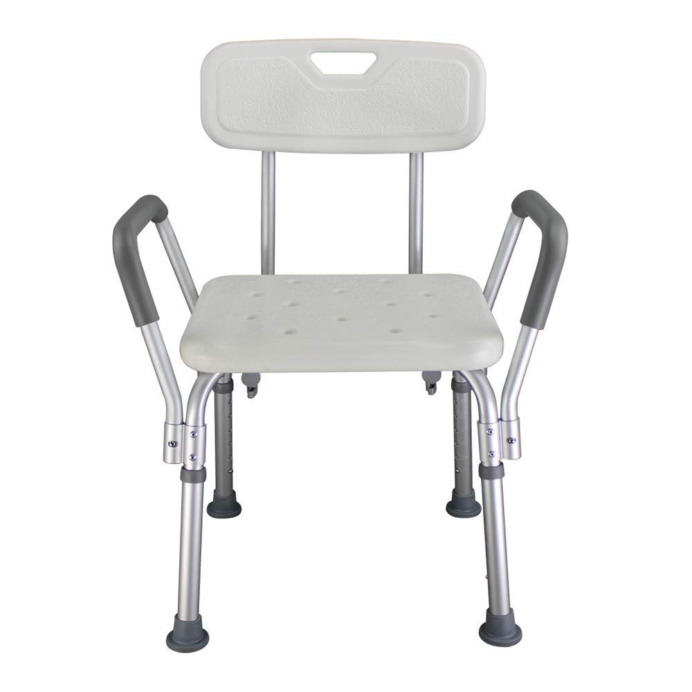 Chaise de douche pour personnes âgées en aluminium renforcé durable
