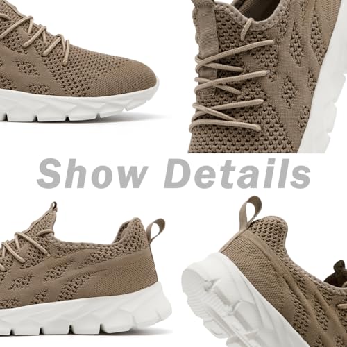 Image of DLWKIPV Womens Slip on Walking Tennis Shoes for Women Work Running Athletic Gym Sports Sneakers Lightweight Casual Shoe