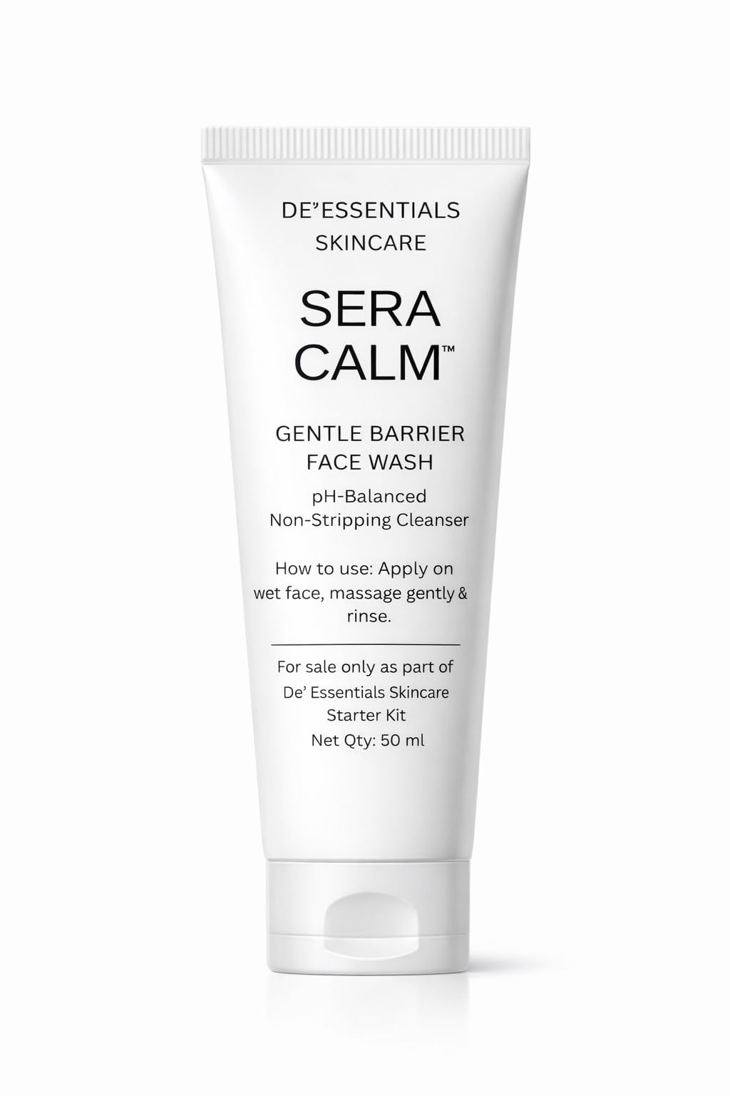 SeraCalm Soothing Allantoin Face Wash – Gentle Cleanser for Sensitive, dry Skin, Dermatologist recommended clean skincare