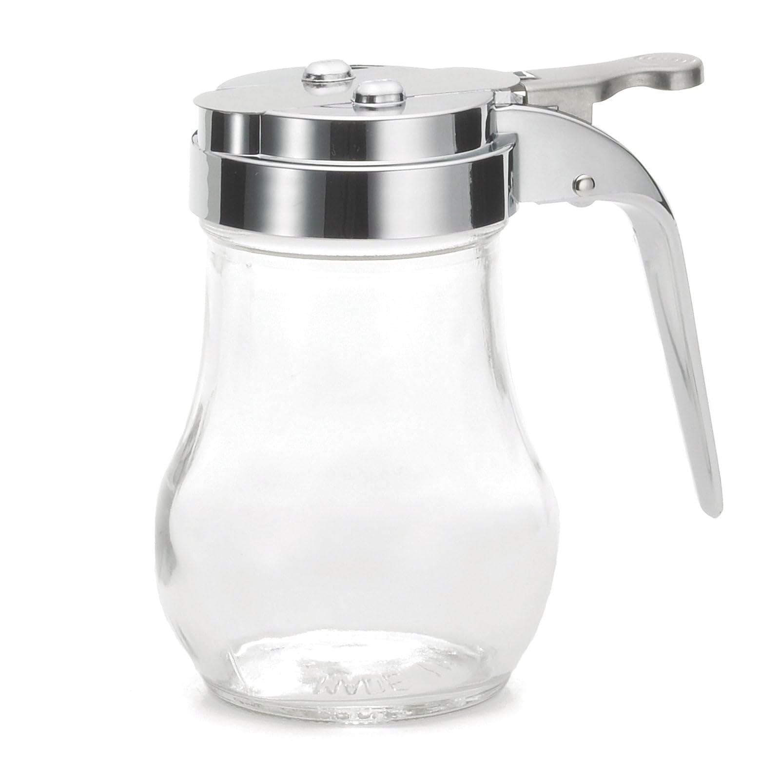 TableCraft 406CP Glass 6 Oz. Dispenser w/Chrome Plated Top - Dozen