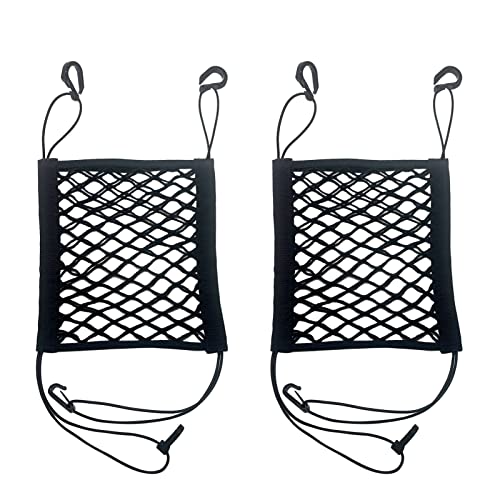 MOODKEY Upgrade Cargo Net for Motorcycle Helmet Storage, 11"X9.8" High-Elastic