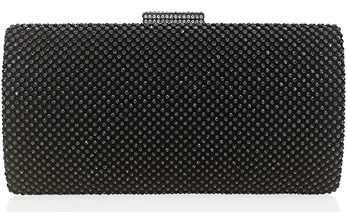 Venoline Rhinestone Purse Women’s Crystal Evening Handbags Sparkling Clutch Purse