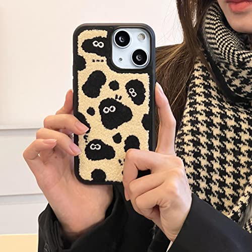 Coque peluche iPhone 14 résistante aux chocs et agréable en main - 2