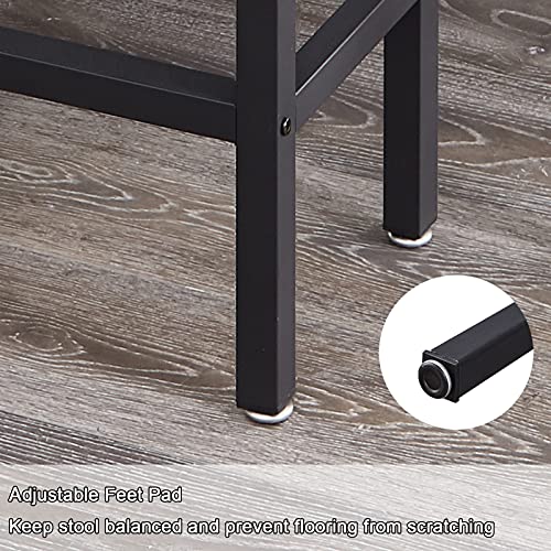 SUPERJARE-Bar-Table-Set-with-2-Bar-Stools-Pub-Dining-Height-Table-Set-3-Pieces-Kitchen-Counter-Set-Vintage-Industrial-Furniture-for-Living-Room-Rustic-Brown