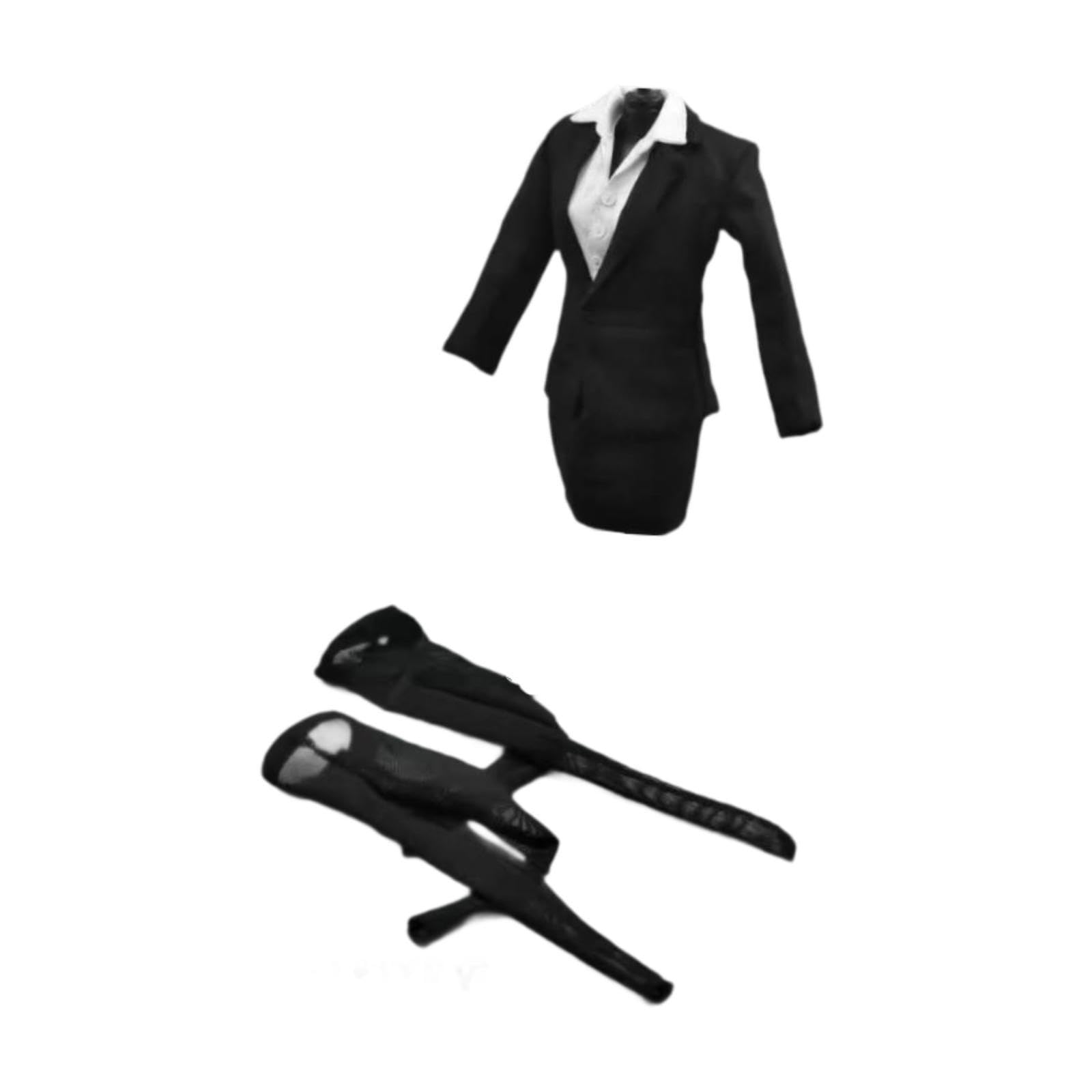 Milageto Traje de Ropa Femenina a Escala 1/6, Disfraz, Regalos para Niños, Muñecas Corporales