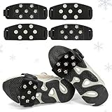 Faciles à mettre et à enlever en quelques secondes. Installation simple et rapide ! Nos crampons antidérapants sont dotés d'un système de fixation simple et intuitif. Il suffit de glisser la sangle réglable dans la structure du crampon, de la fixer sur votre chaussure et de serrer. Grâce à leur conception, ces crampons s'adaptent rapidement et facilement à une large gamme de pointures, des baskets aux bottes d'hiver, pour un confort d'utilisation optimal.