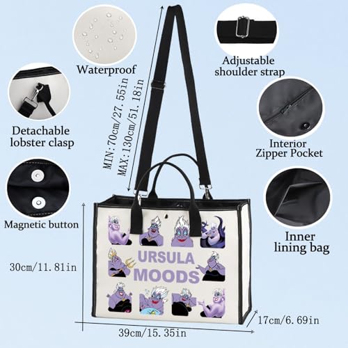 BWWKTOP Villains Tote Bag Villains Fans Gift miniatura 6