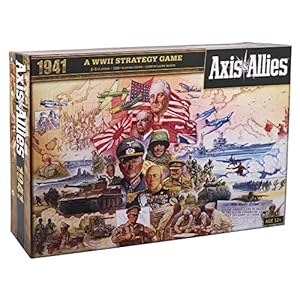 Avalon Hill Axis and Allies 1941 Board Game,5 players, Multicolor, 5 players