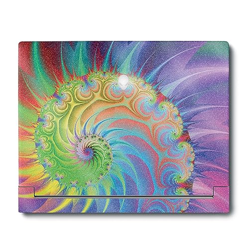 Image of MightySkins Glossy Glitter Skin Compatible with Alienware X16 R1 (2023) Full Wrap Kit - Color Fractal | Protective, Durable High-Gloss Glitter Finish | Easy to Apply & Change Styles | Made in The USA